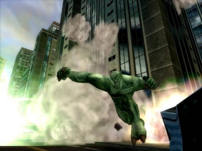 Screen ze hry Incredible Hulk: Ultimate Destruction, The