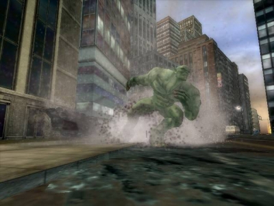 Screen ze hry Incredible Hulk: Ultimate Destruction, The