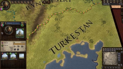 Screen ze hry Crusader Kings II: The Old Gods