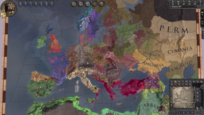 Screen ze hry Crusader Kings II: The Old Gods