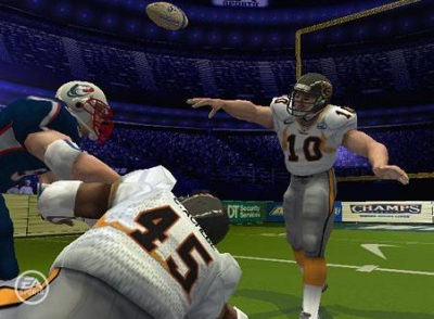 Screen ze hry Arena Football