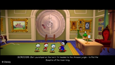 Screen ze hry DuckTales Remastered