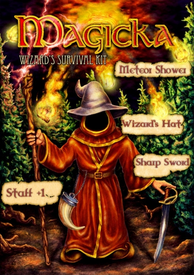 Screen ze hry Magicka: Wizards Survival Kit