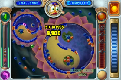 Screen ze hry Peggle Extreme