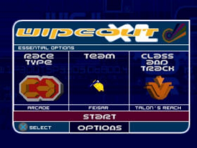 Screen ze hry Wipeout 2097