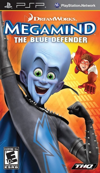 Artwork ke he Megamind: The Blue Defender