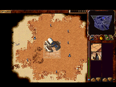 Screen ze hry Dune 2000