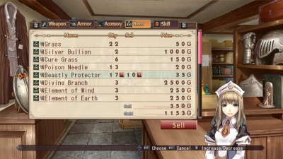 Screen ze hry Agarest: Generations of War