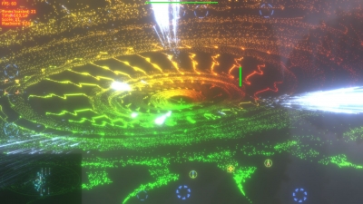 Screen ze hry The Polynomial - Space of the music