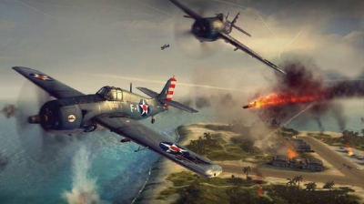 Screen ze hry Dogfight 1942