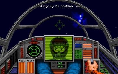 Screen ze hry Wing Commander II: Deluxe Edition