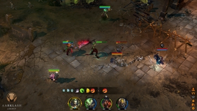 Screen ze hry Aarklash legacy