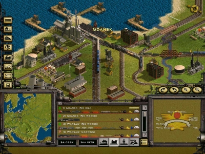 Screen ze hry Railroad Tycoon 2: Platinum