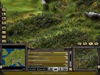 Screen ze hry Railroad Tycoon 2: Platinum