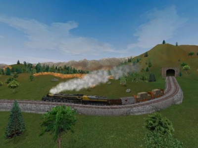 Screen ze hry Railroad Tycoon 3
