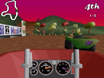 Screen ze hry Big Red Racing