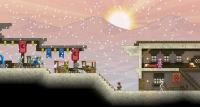 Screen ze hry Starbound