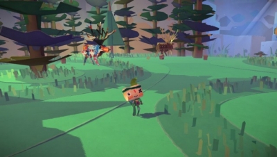 Screen ze hry Tearaway