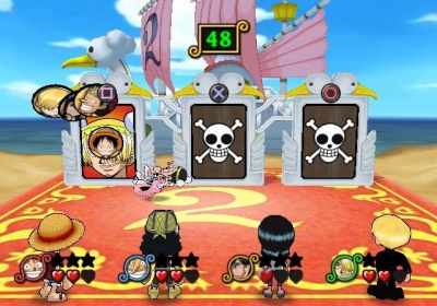 Screen ze hry One Piece: Pirates Carnival