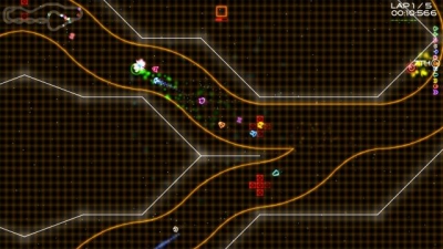 Screen ze hry Super Laser Racer