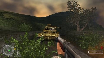 Screen ze hry Call of Duty: Roads to Victory