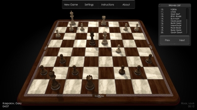 Screen ze hry Chess