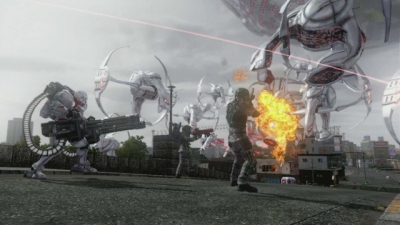 Screen ze hry Earth Defense Force 2025