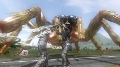 Screen ze hry Earth Defense Force 2025