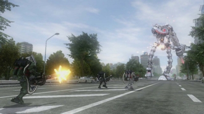 Screen ze hry Earth Defense Force 2025