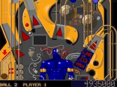 Screen ze hry Epic Pinball