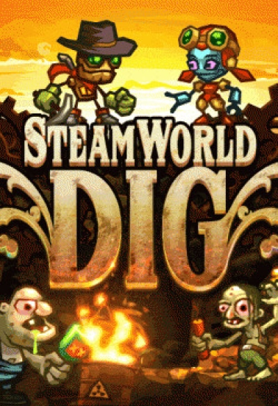 Obal hry Steamworld Dig