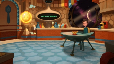 Screen ze hry Broken Age