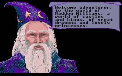 Screen ze hry Adventures of Maddog Williams In The Dungeons of Duridian