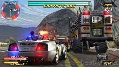 Screen ze hry Pursuit Force Extreme Justice