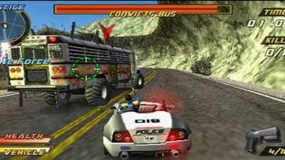 Screen ze hry Pursuit Force Extreme Justice