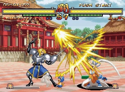 Screen ze hry Samurai Shodown Anthology