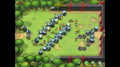 Screen ze hry Fieldrunners