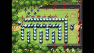 Screen ze hry Fieldrunners