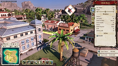 Screen ze hry Tropico 5