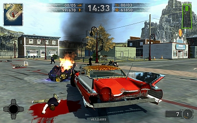 Screen ze hry Carmageddon: Reincarnation