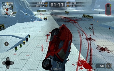 Screen ze hry Carmageddon: Reincarnation