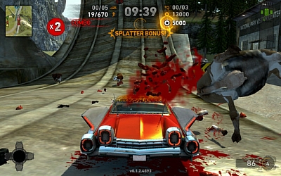 Screen ze hry Carmageddon: Reincarnation