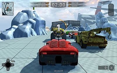 Screen ze hry Carmageddon: Reincarnation