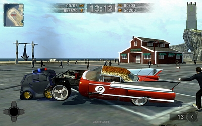 Screen ze hry Carmageddon: Reincarnation