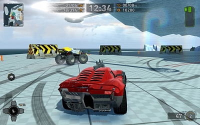 Screen ze hry Carmageddon: Reincarnation