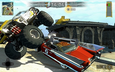 Screen ze hry Carmageddon: Reincarnation