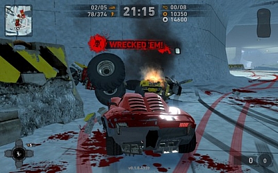 Screen ze hry Carmageddon: Reincarnation