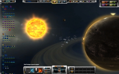 Screen ze hry Sins of a Solar Empire: Entrenchment