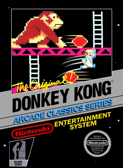 Obal hry Donkey Kong