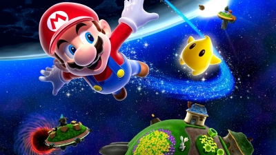 Artwork ke he Super Mario Galaxy